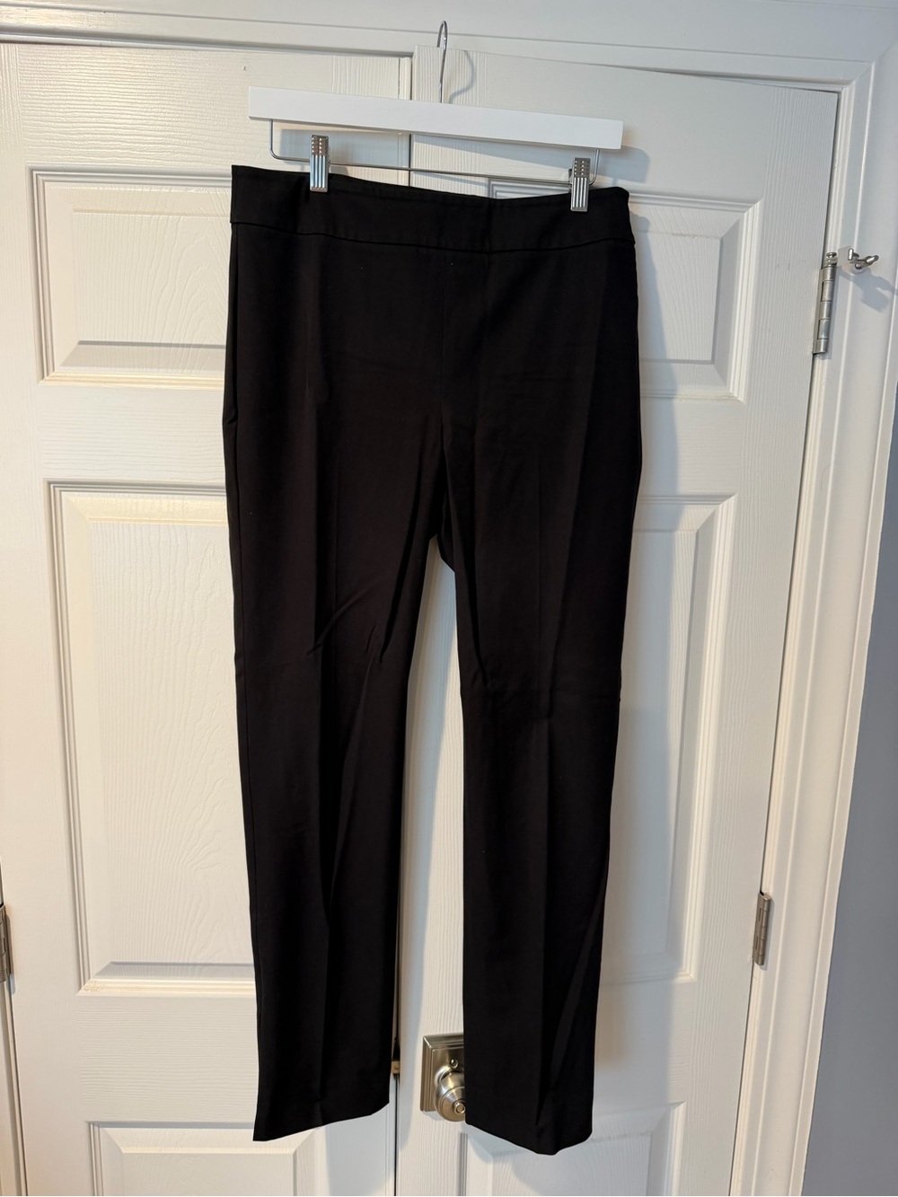 Talbots Black Straight-Leg Chatham Ankle Pants